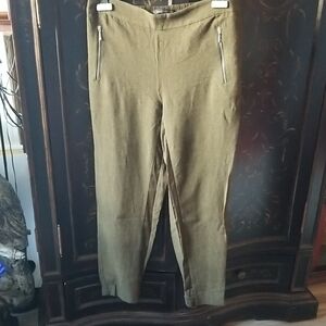 Zara Basic Olive Pants Size 30 Large
